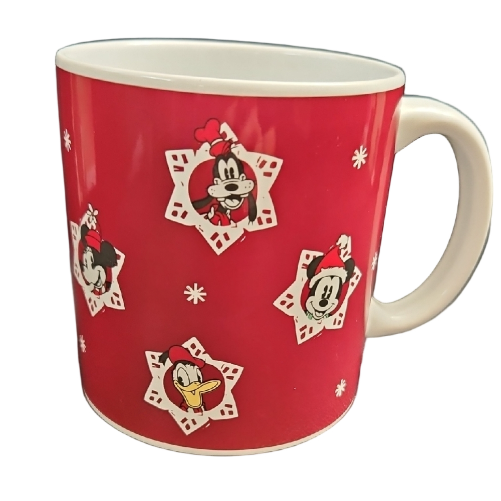 Disney Red Festive Character Mug
